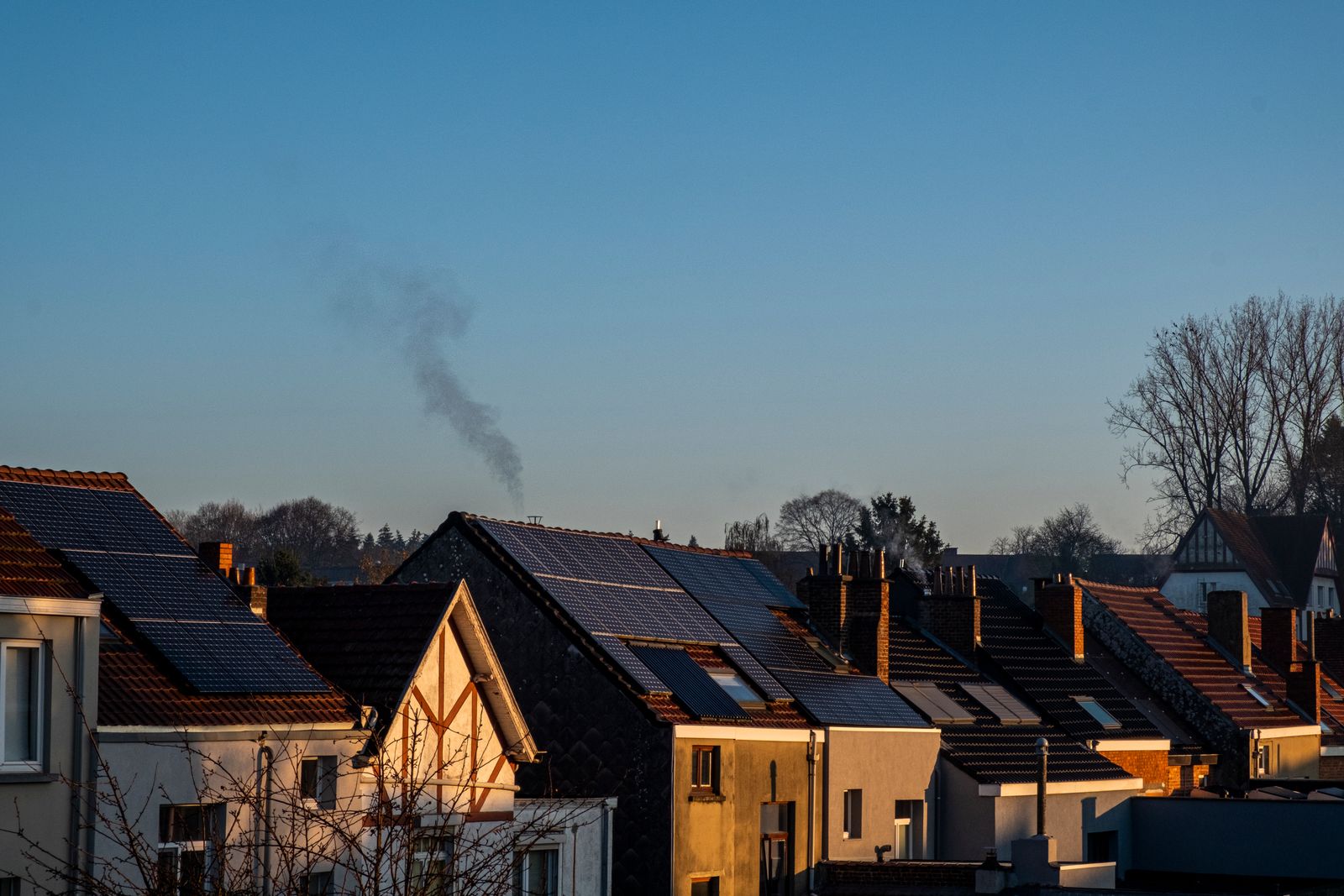Panneaux solaires en Belgique - toiture photovoltaique / zonnepanelen Belgie