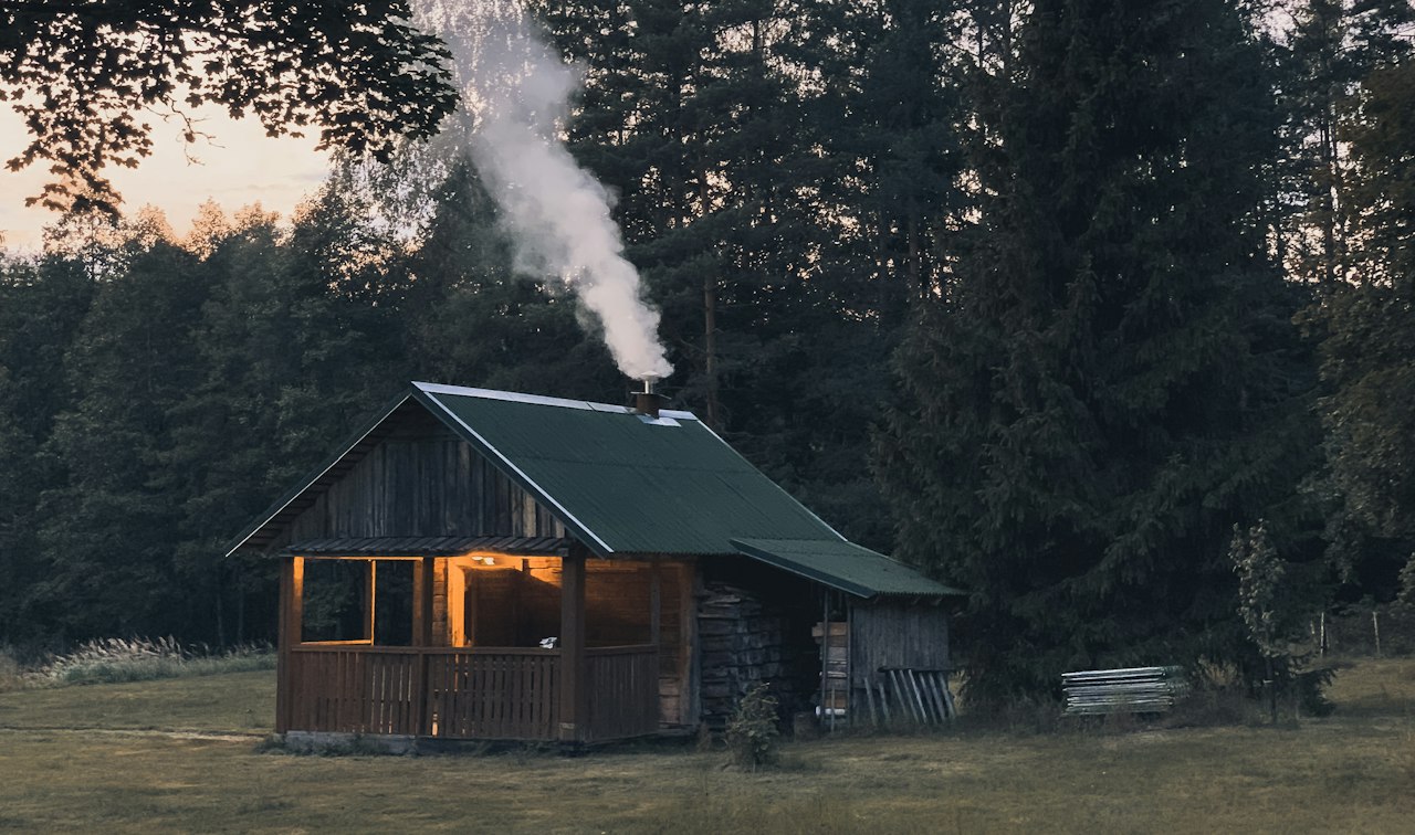 Vakantiewoning in de Ardennen: houten huisje in het bos